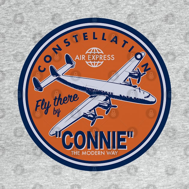 Vintage Constellation Airliner by TCP